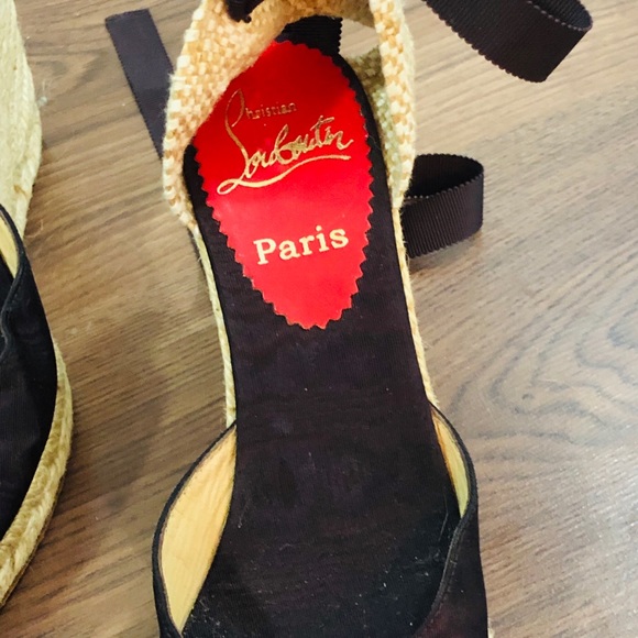 Authentic Christian Louboutin Espadrilles - Picture 3 of 8